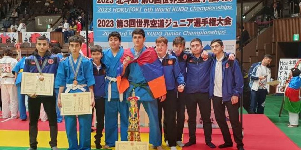 Армянские спортсмены на чемпионате мира по кудо заняли призовые места